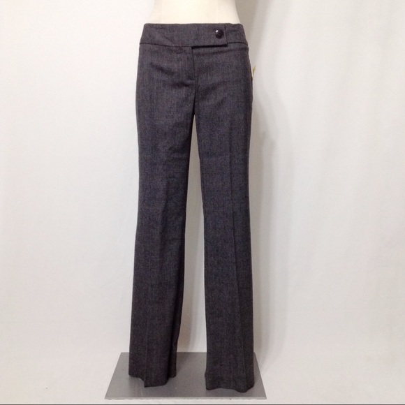 David Loren Gray Plaid Trouser Slacks - Picture 6 of 7